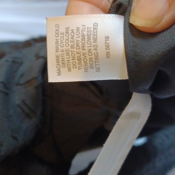 Relativity Sheer sleeves Textured Zip Up Jacket, elastic cuffs and bottom EUC - Picture 8 of 8